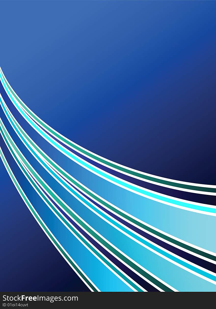 Blue diagonal background. Vector illustration.