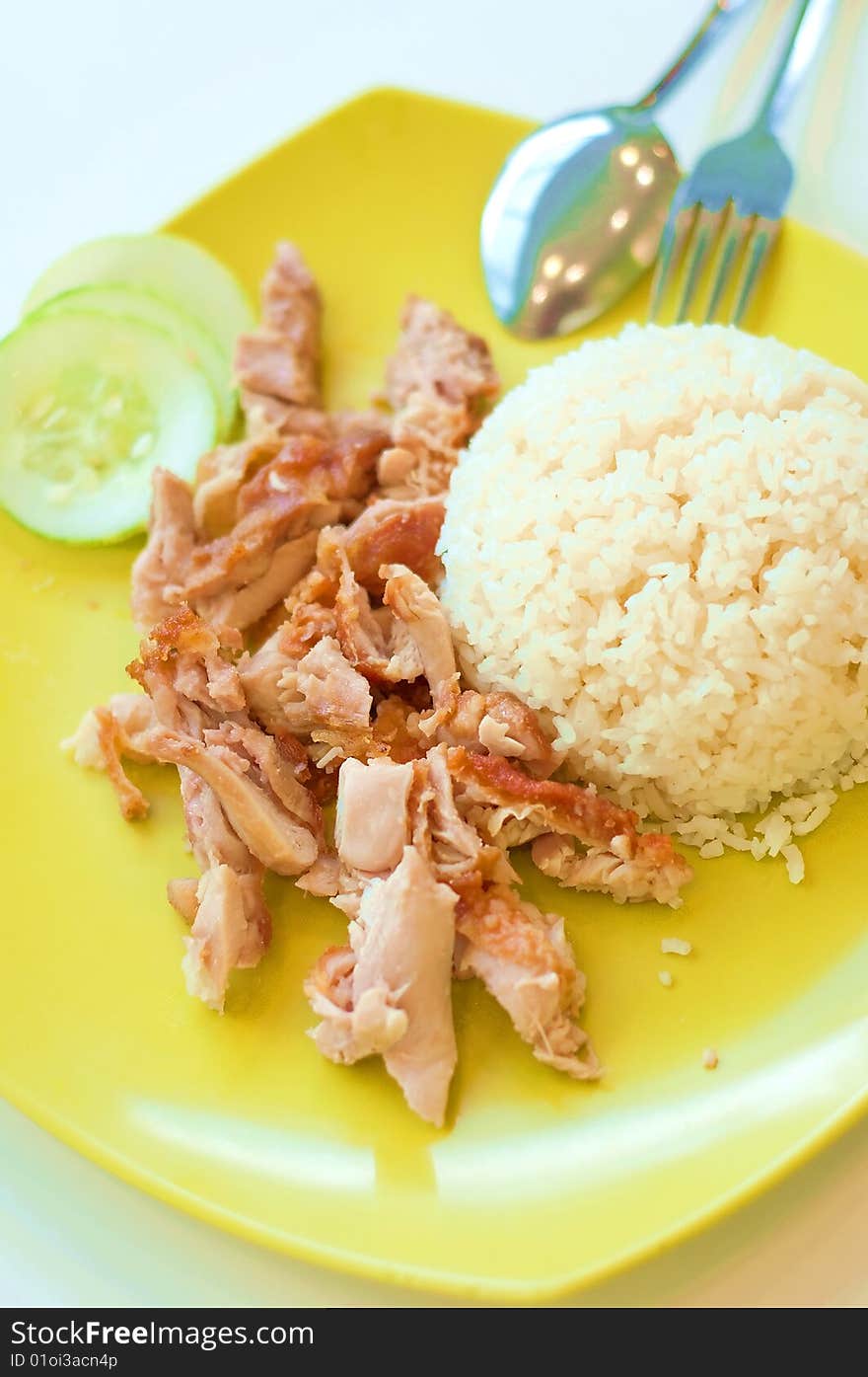 Chicken Rice Set