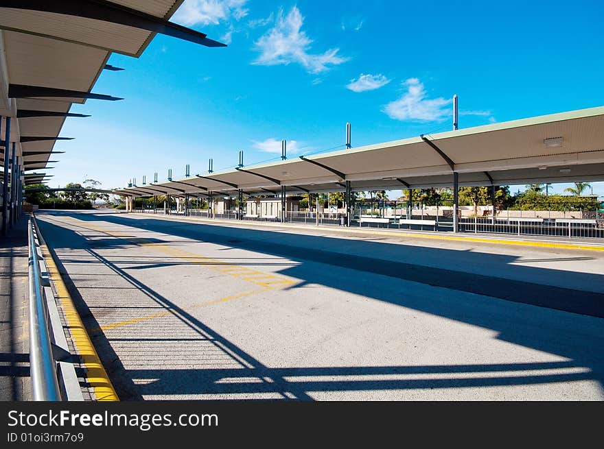 Modern Bus Interchange