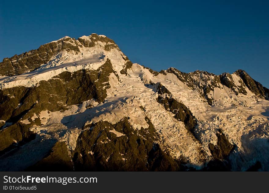 Mt Sefton in New Zealand