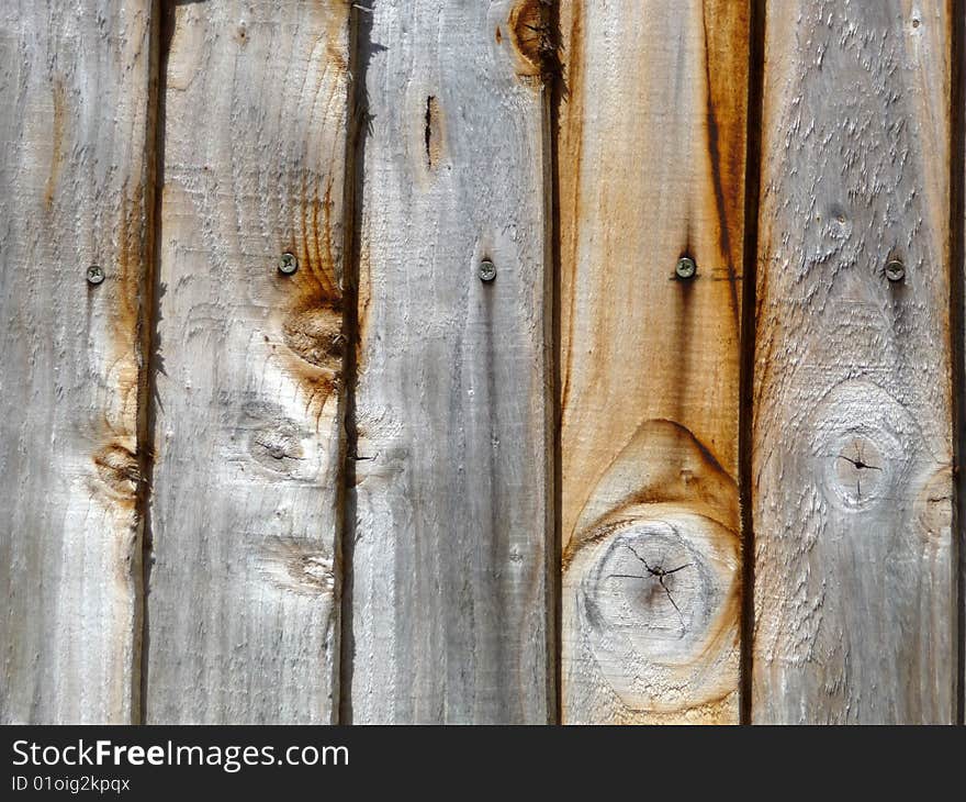 Close up of a wooden fence texture background.