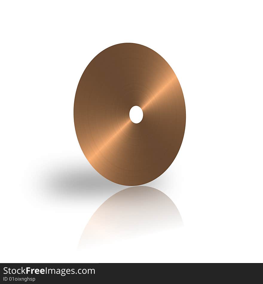 Laser Disk Bronze Template