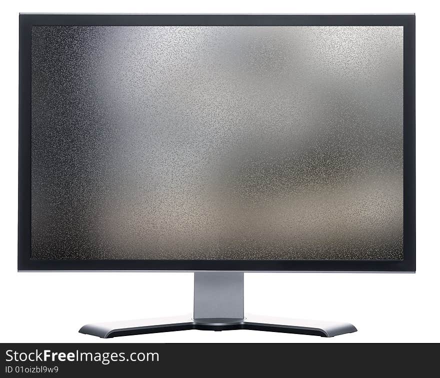 Monitor With Metal Screen