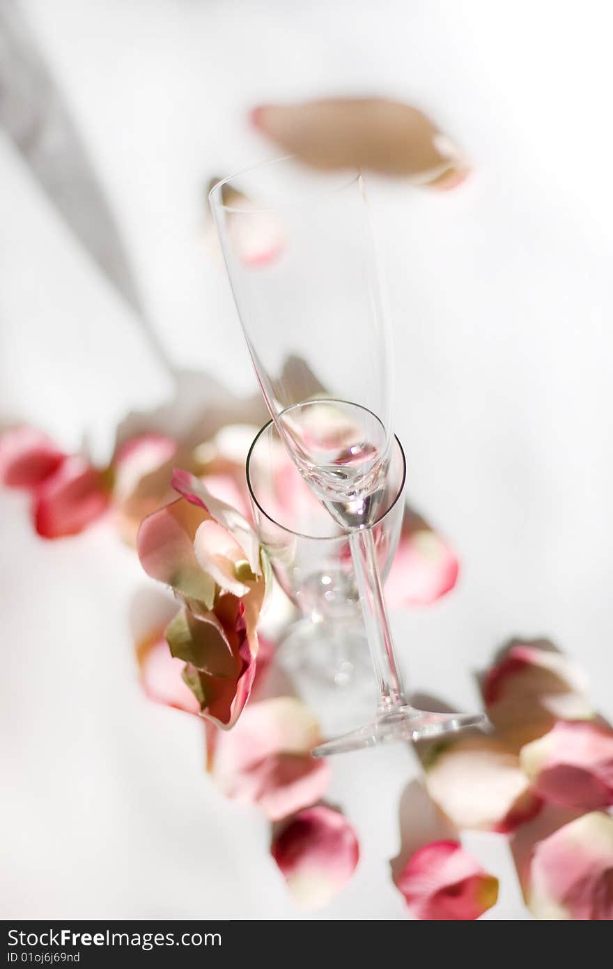 Wedding Wineglass 3D