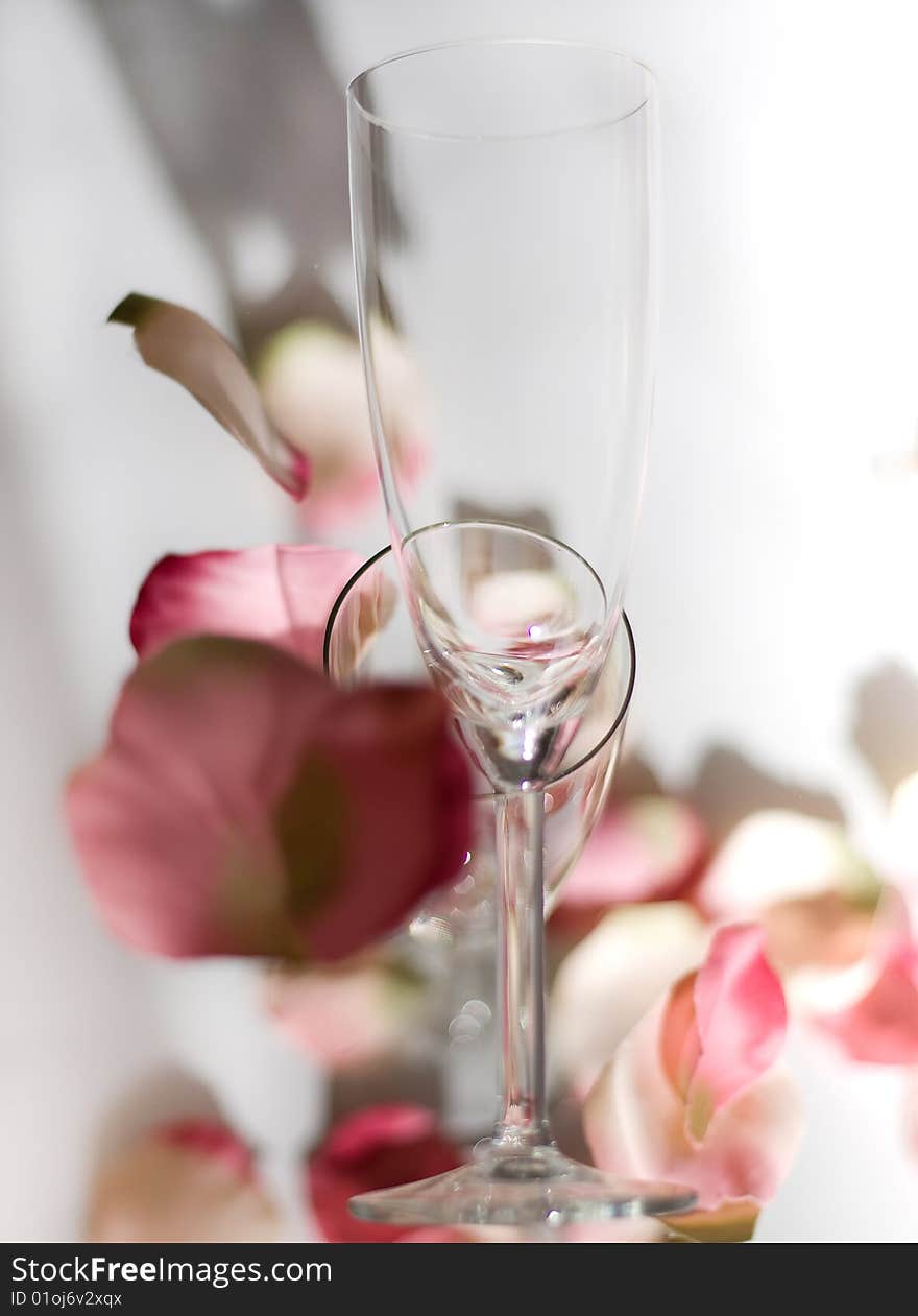 Wedding Wineglass 3D