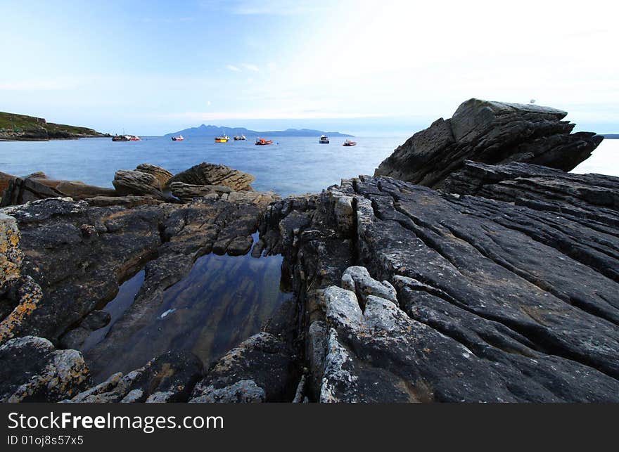 Scottish Shoreline Landscape