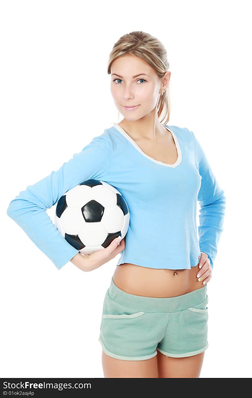 Shot of a sporty young woman. Active lifestyle, wellness. Shot of a sporty young woman. Active lifestyle, wellness.