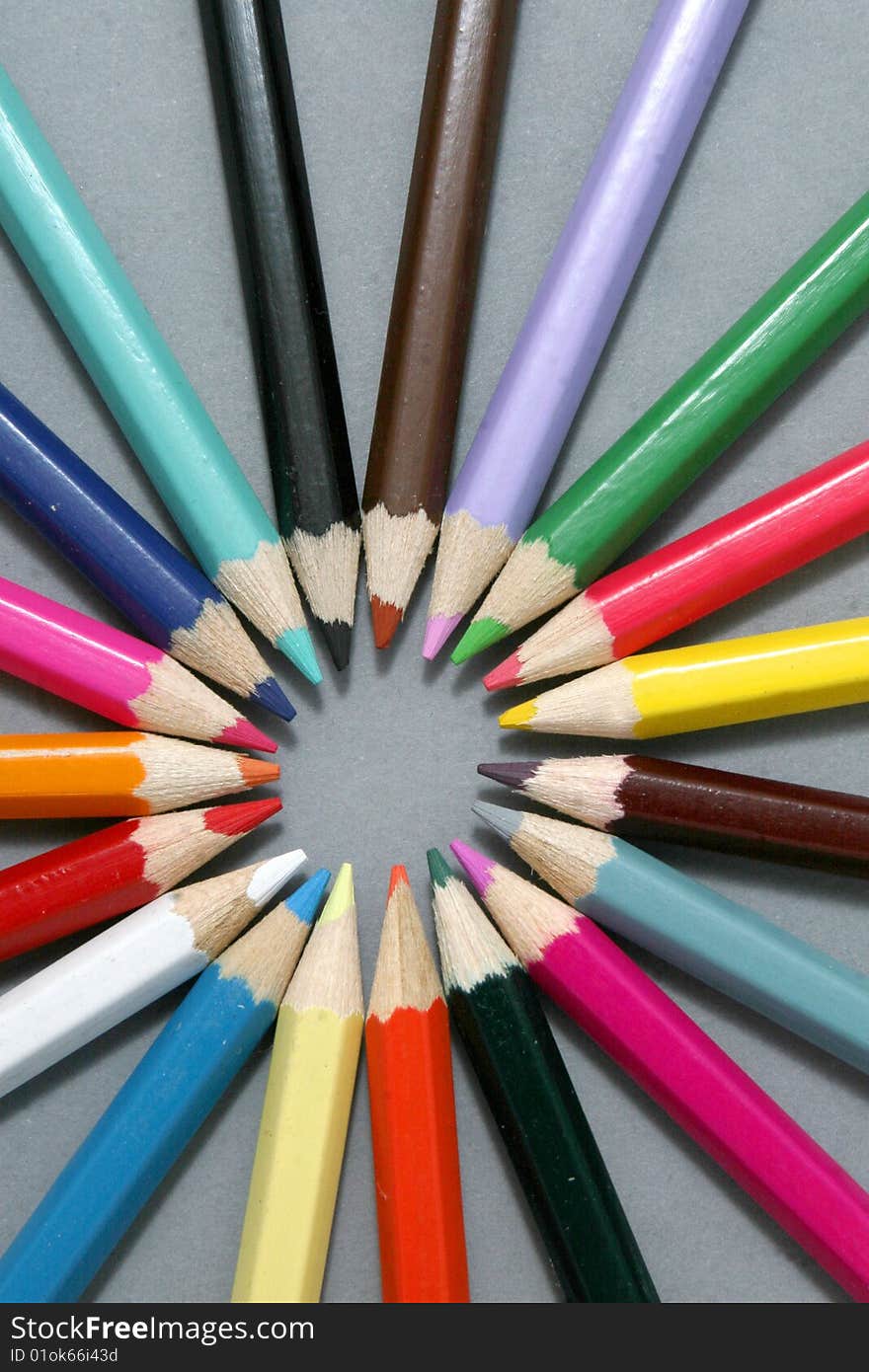 Colored pencils