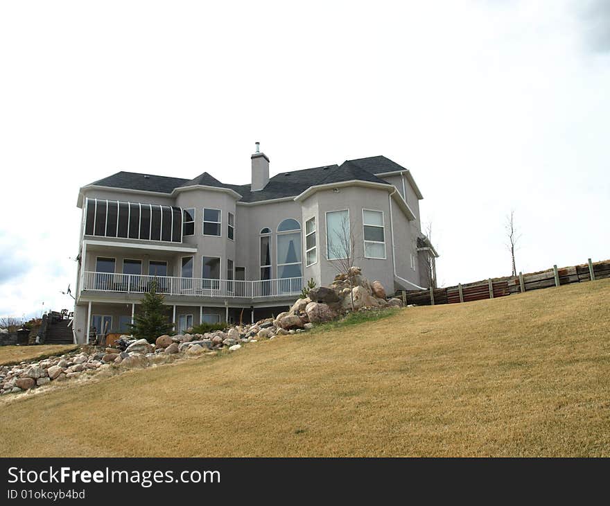 Beautiful country home.