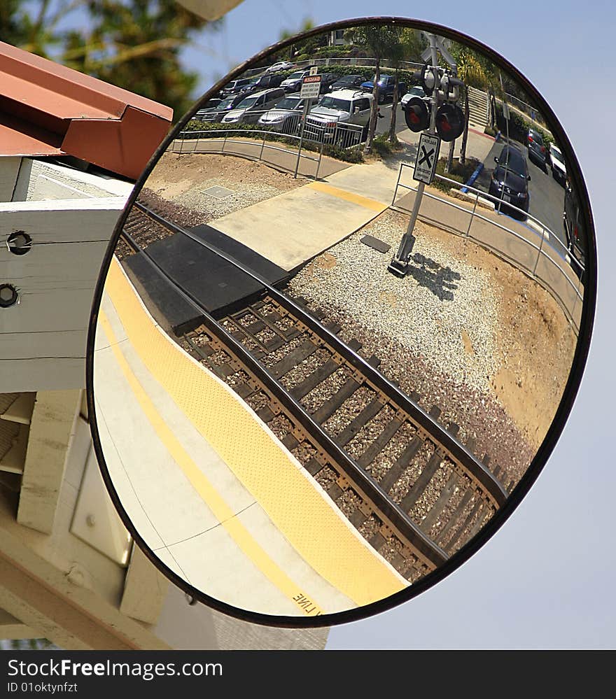 This was taken on May 15th at 2 pm at the Encinitas Train Station in California. This was taken on May 15th at 2 pm at the Encinitas Train Station in California.