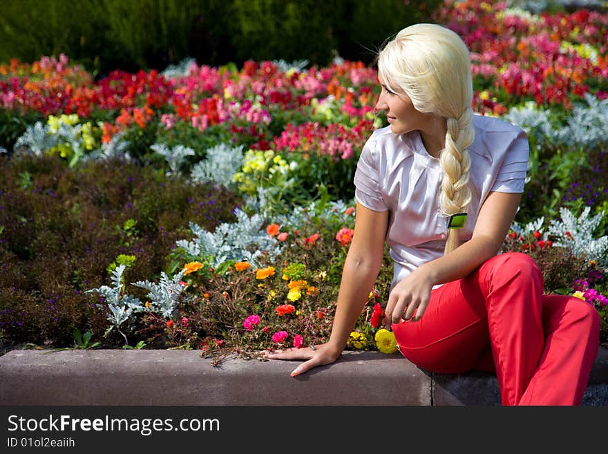 Blond Young Woman