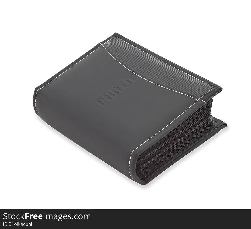 Black Leather Photo Album