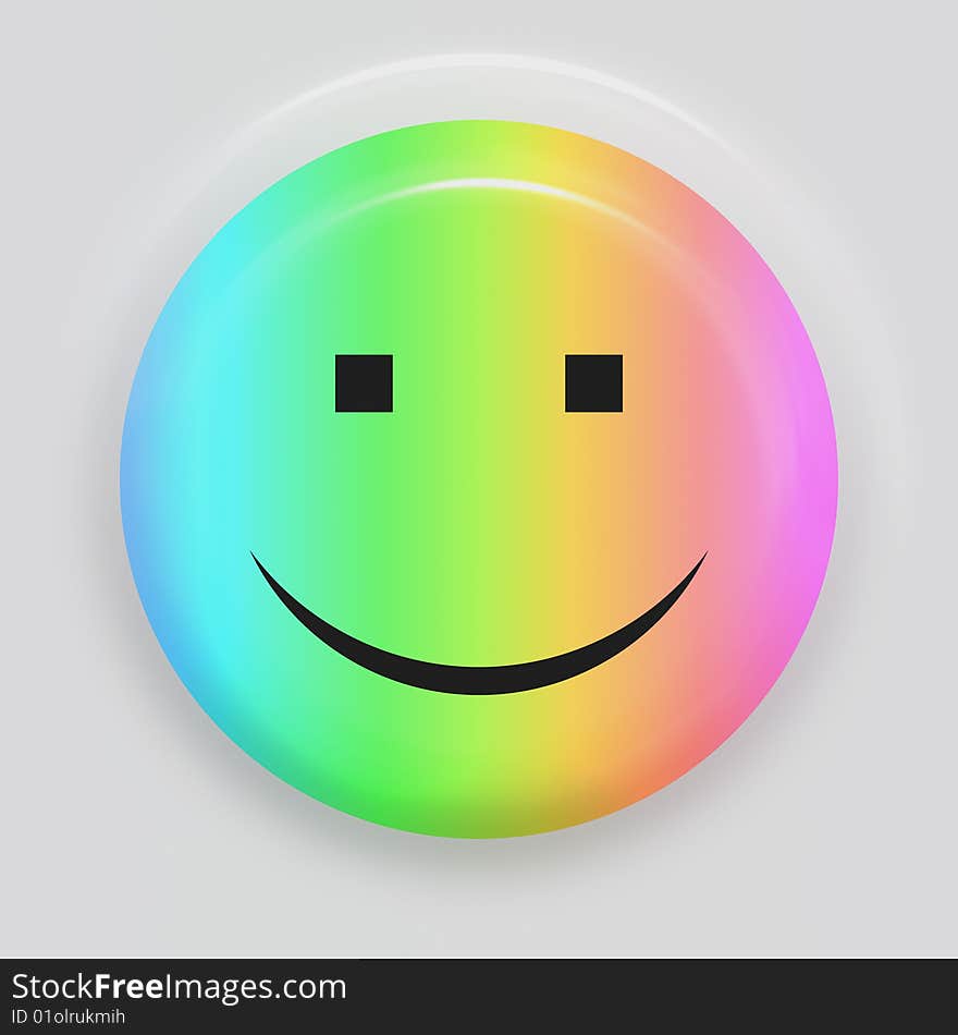 Rainbow Smiley