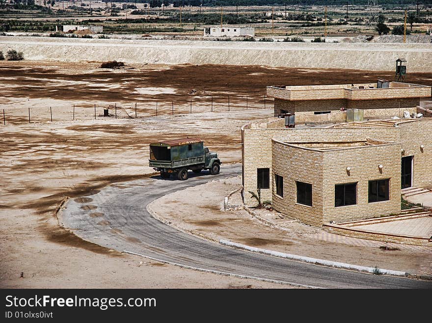 Military area - Sinai peninsula Egypt