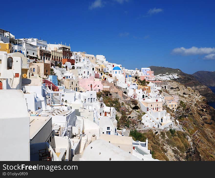 Beautiful rural scenery in Greece