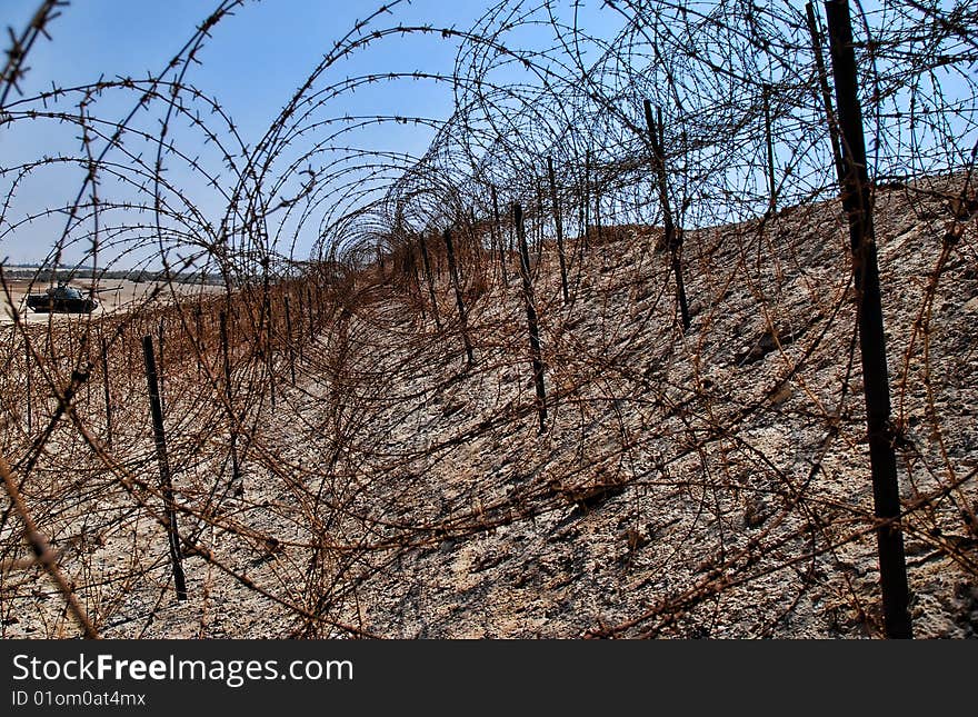 Military Restricted Area - Sinai peninsula. Military Restricted Area - Sinai peninsula