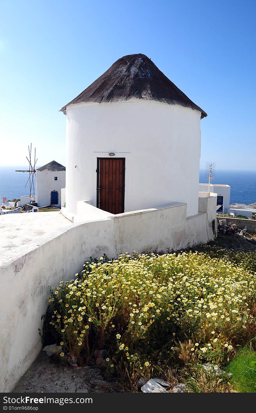 Beautiful rural scenery in Greece