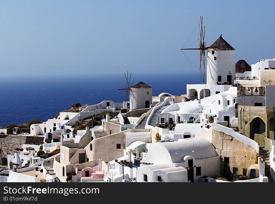 Beautiful rural scenery in Greece