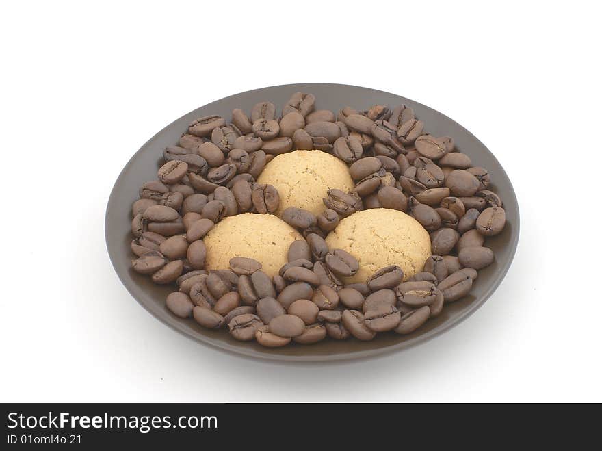 Saucer With Biscuits