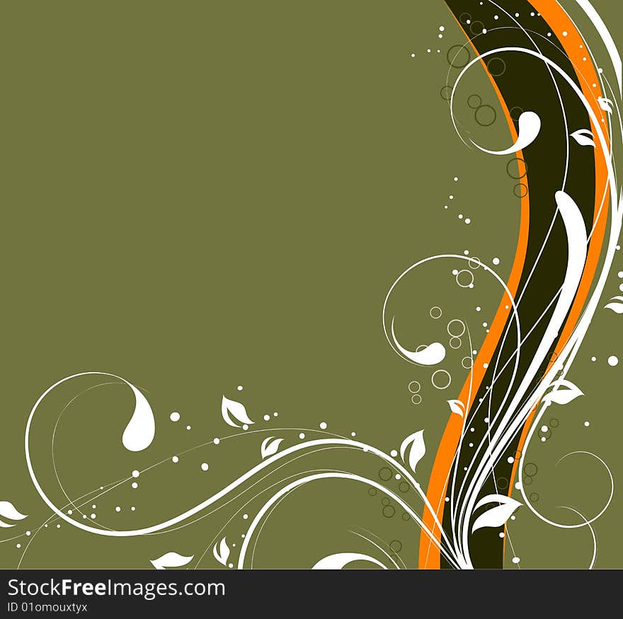 Floral Abstract Background