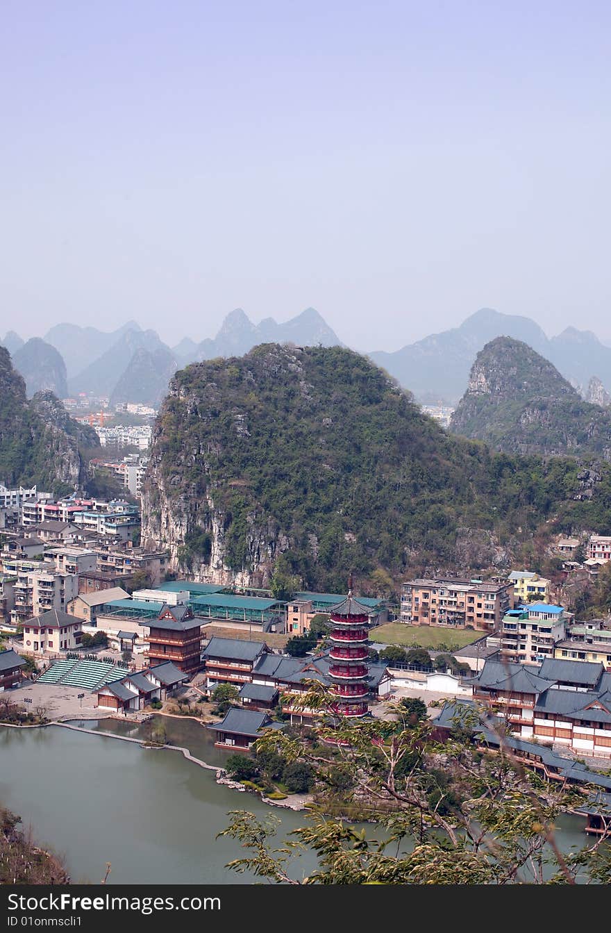 South of china,Guilin landscapes. South of china,Guilin landscapes