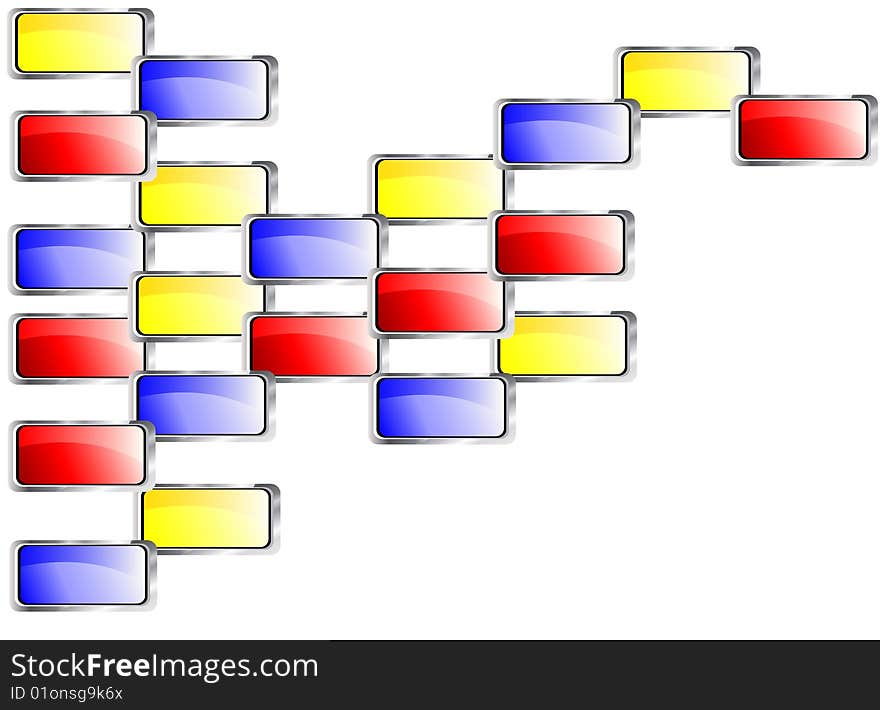 Colorful design element