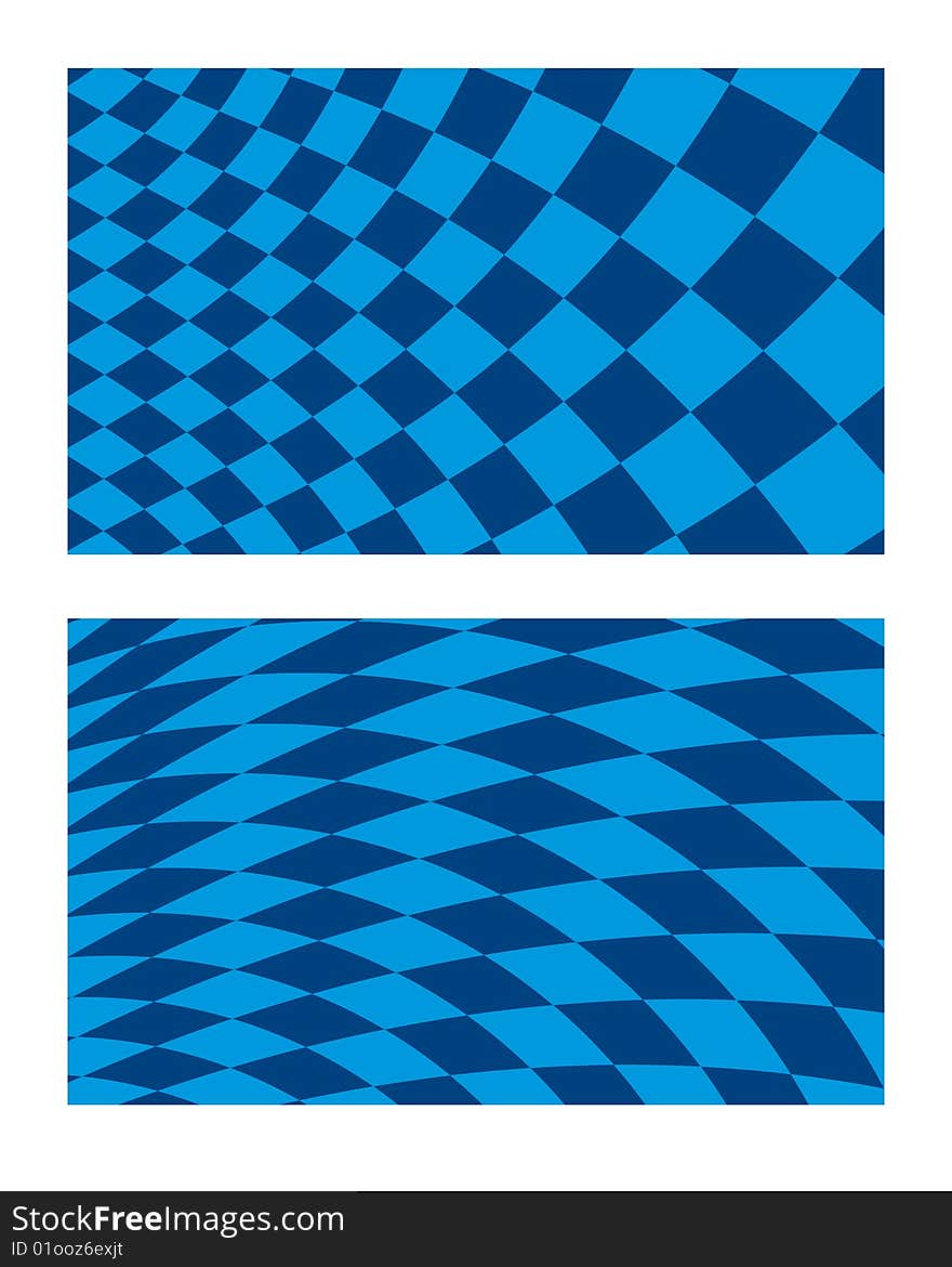 Vector pattern of a blue squares. Vector pattern of a blue squares