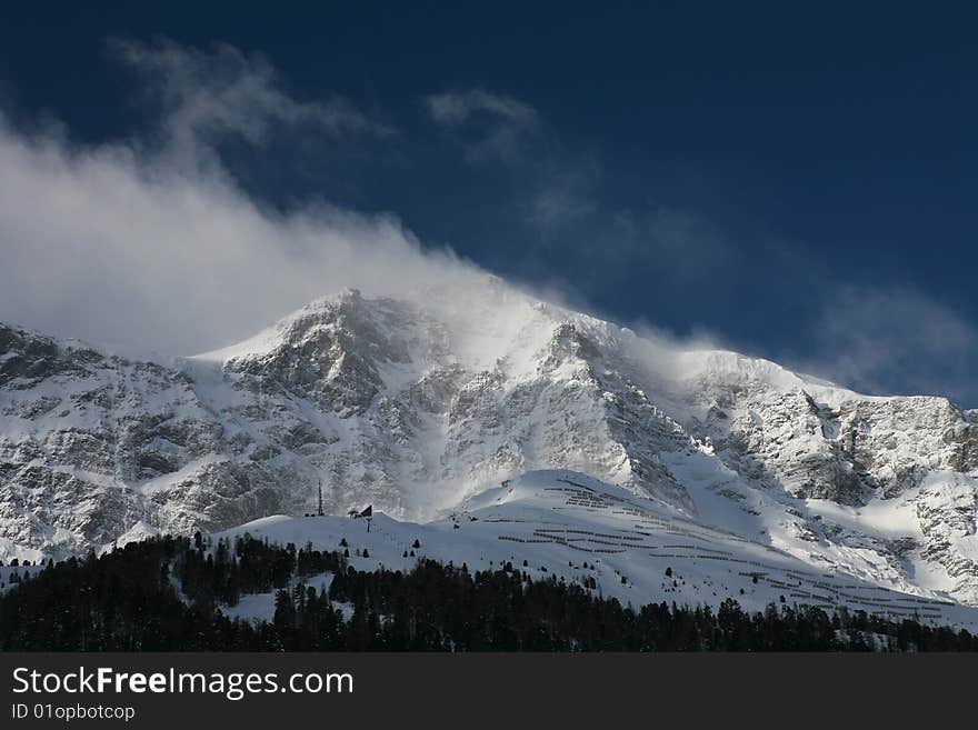 Mountain And Cloud