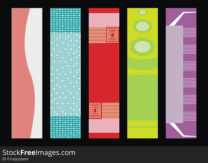 Design elements, set vector banners