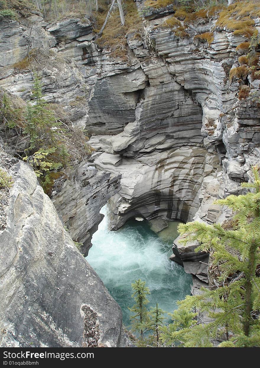 Pool in the canyon