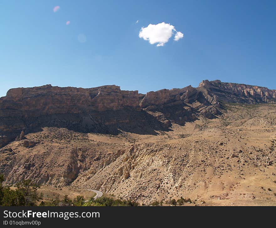 Desert landscape