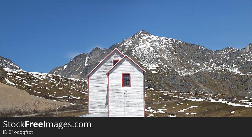 Independence Mine bunkhouse