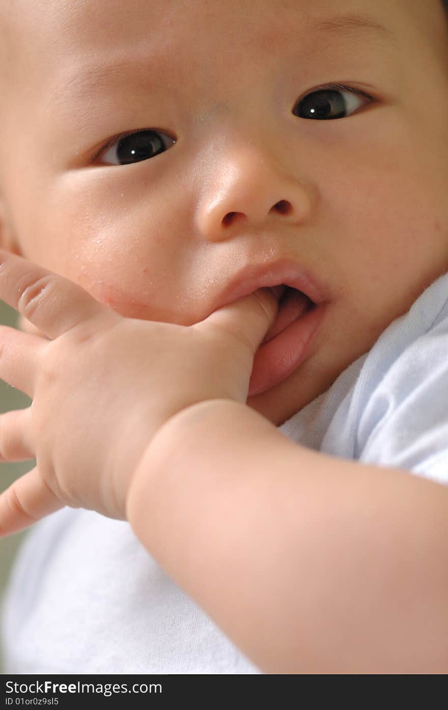 Cute Baby Portrait