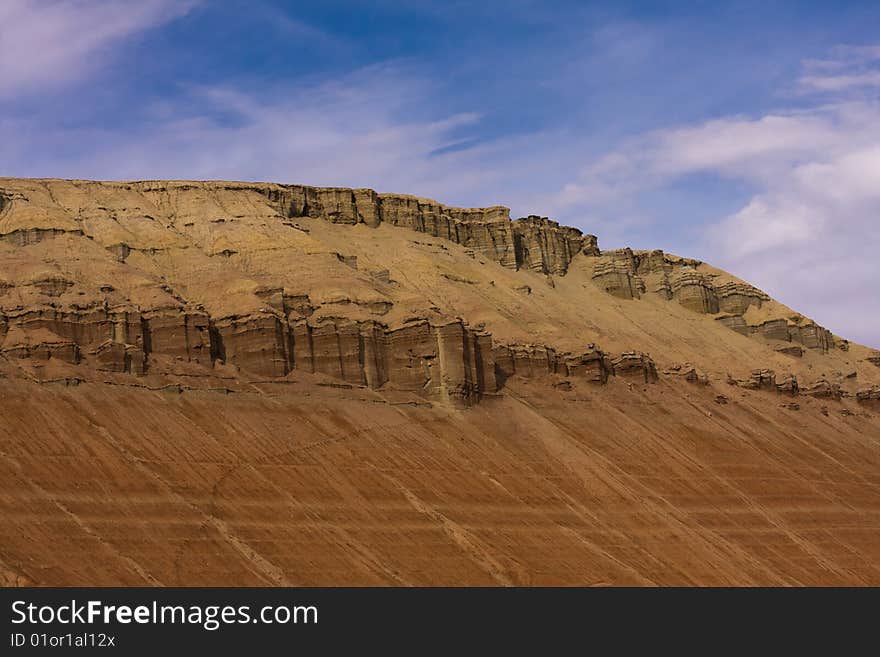 Aktau canyon in Kazakhstan Nathional park