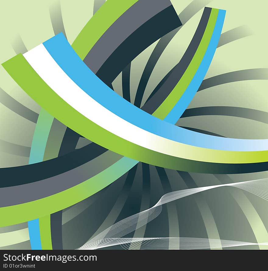 Abstract background clean illustration design