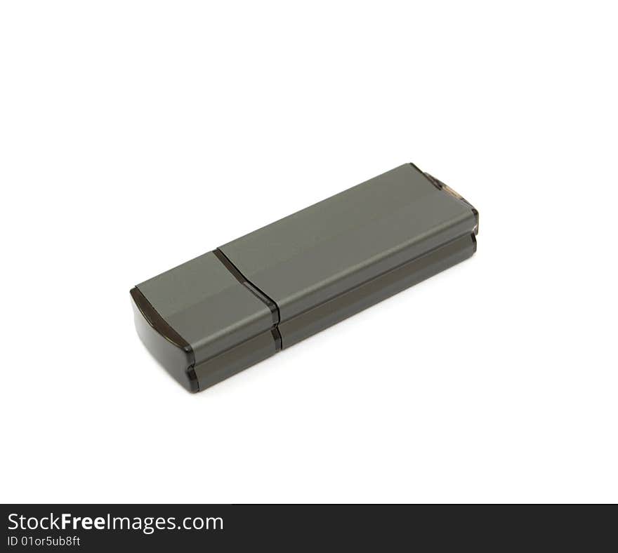 Grey usb stick storage device