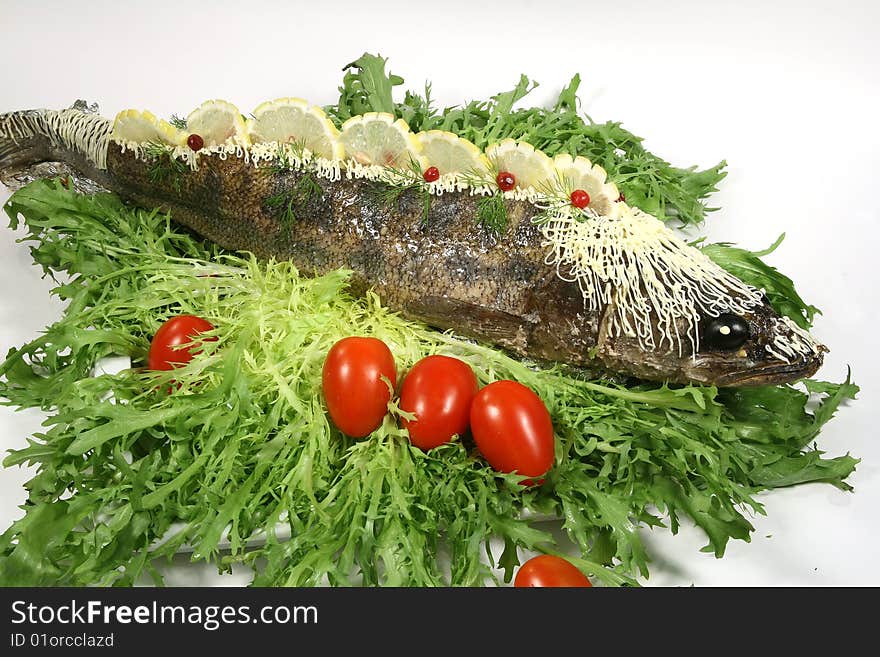 Baked Fish With Vegetables