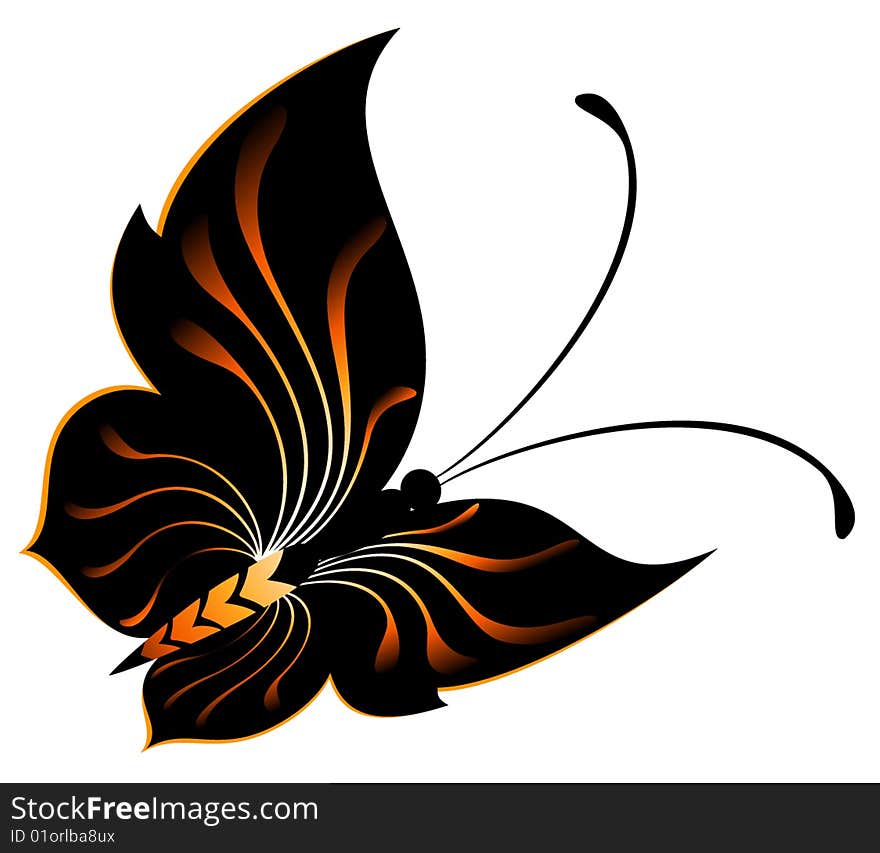 Abstract butterfly