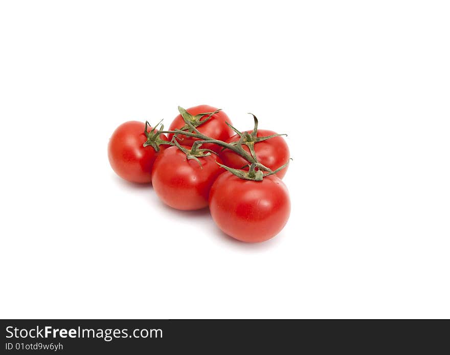 Fresh Tomatoes Isolated