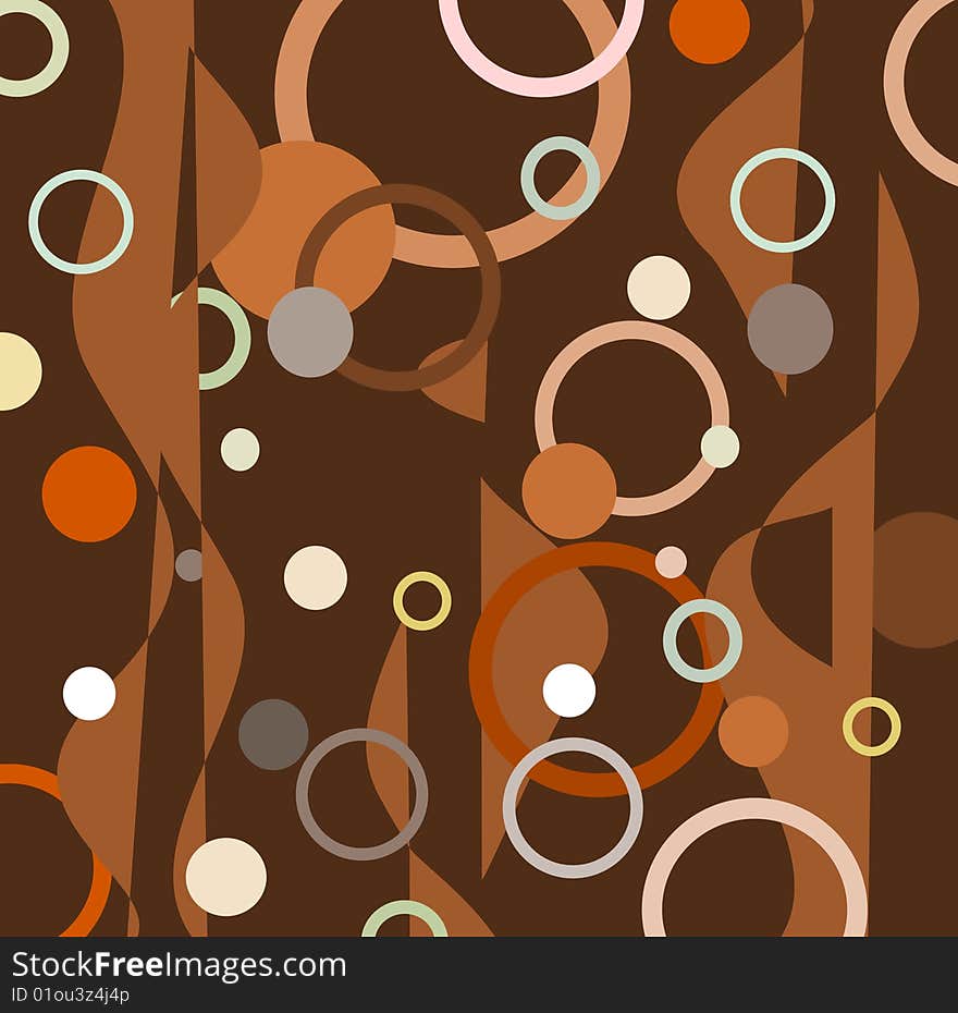 Style design abstract background with colour circle. Style design abstract background with colour circle