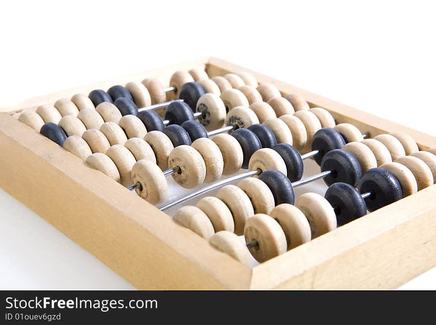 Wooden abacus