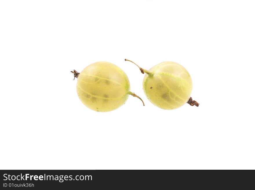 Summer beautiful fresh  fruit on white background