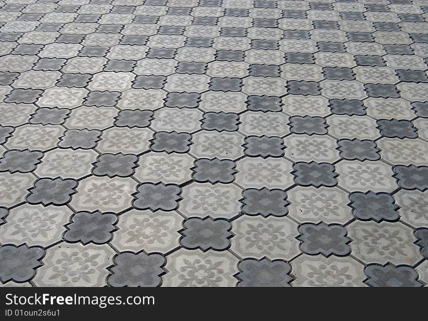 Grey Sidewalk Tile