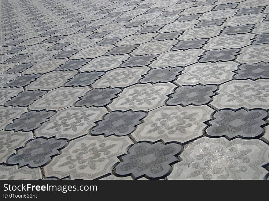 Grey Sidewalk Tile