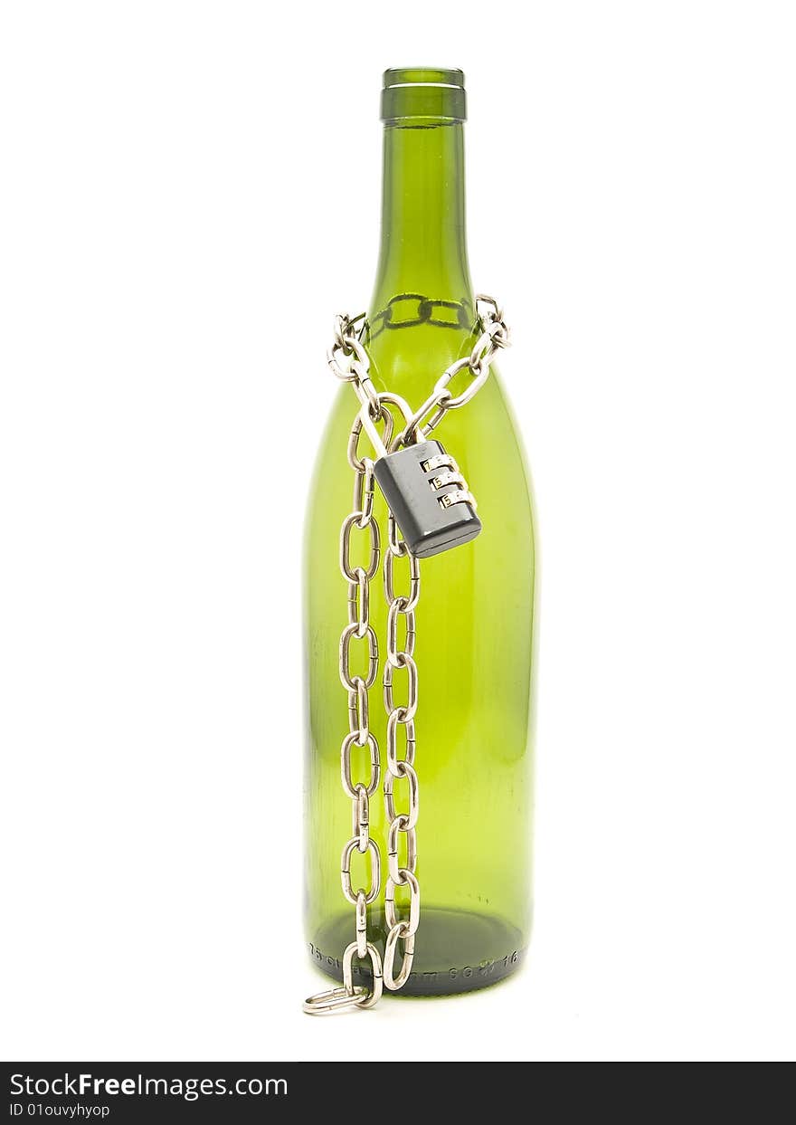 Bottle chained