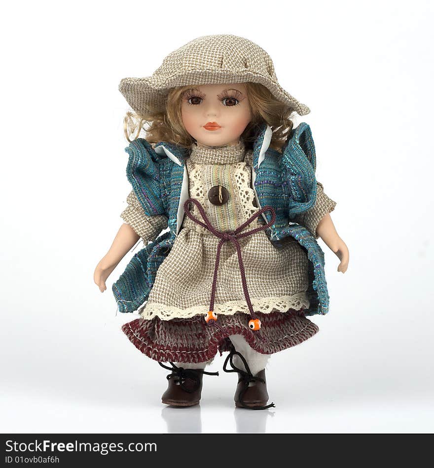 Ceramic old dolly