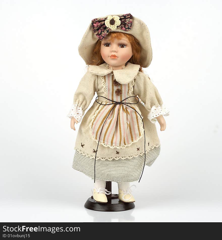 Ceramic old dolly