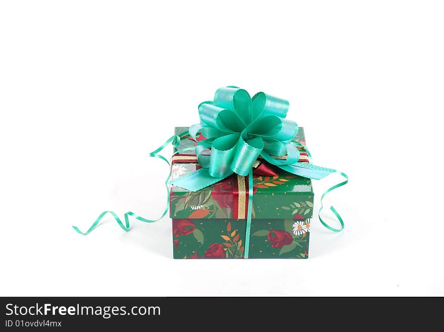 Beautiful Green Gift Box