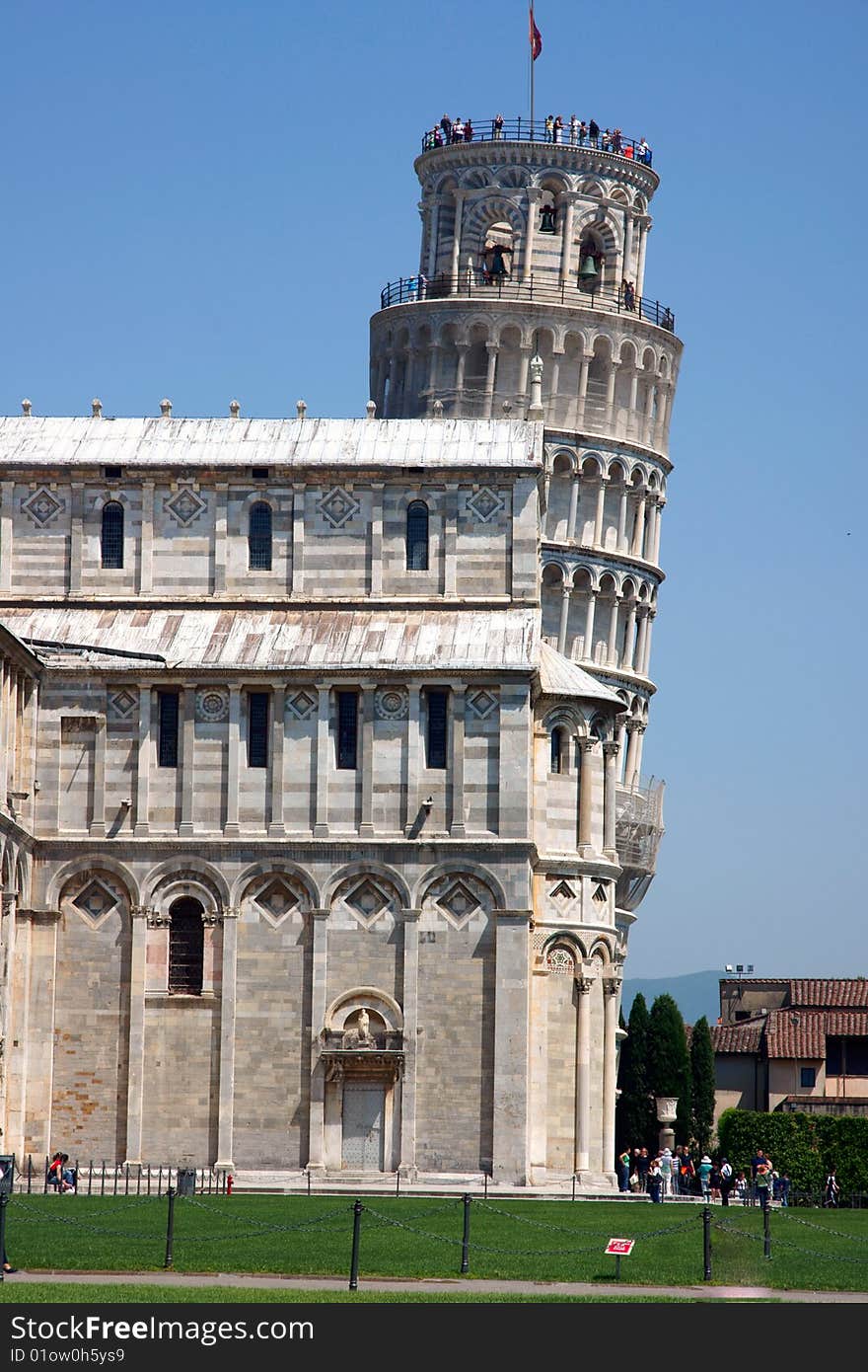 The leaning tower of Pisa Italy