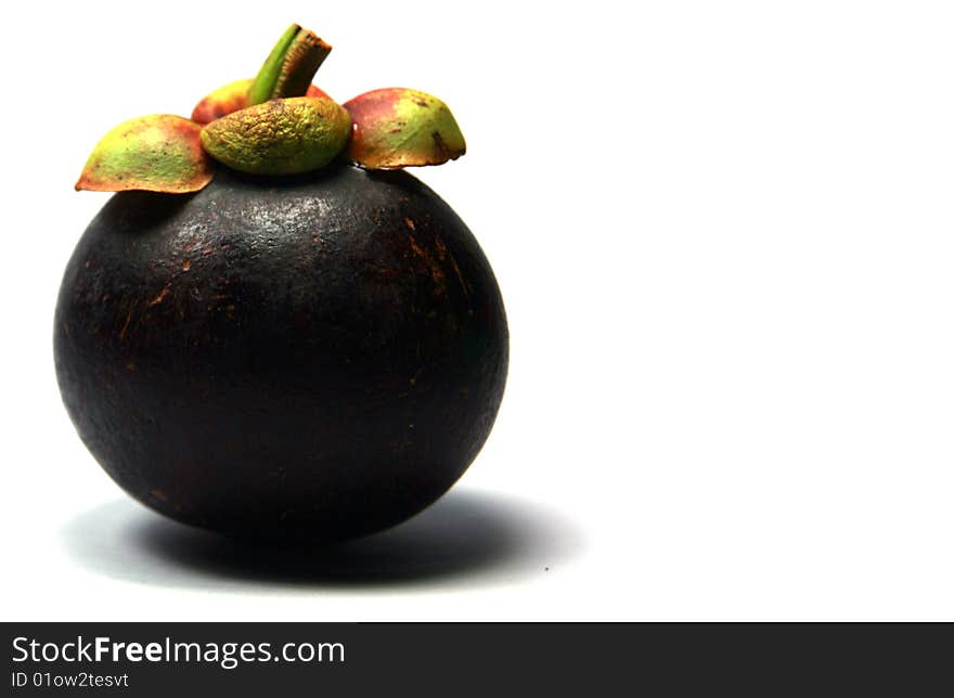 Tropical fruit mangosteen